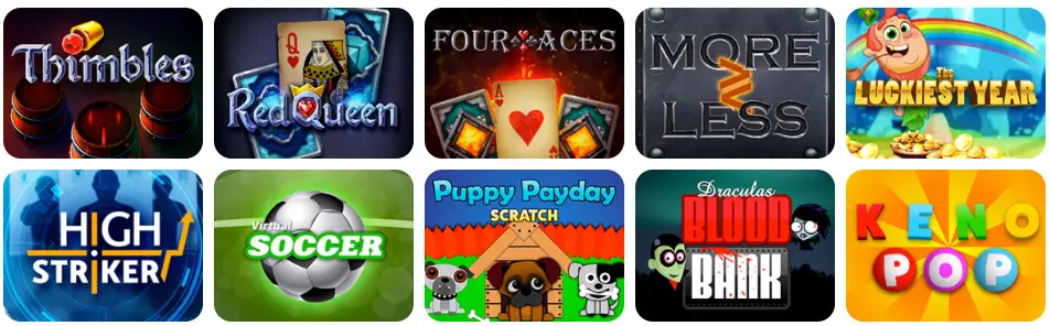 Jeux en ligne Play2Win Casino
