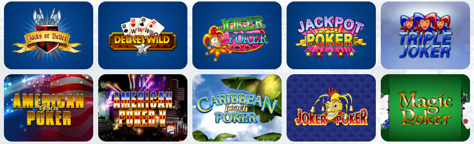 Video Poker PLAY2WIN CASINO