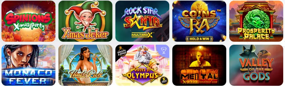 Play2Win Casino Machines à sous classiques